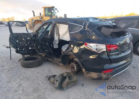 2013 Hyundai Santa Fe Sport 2.0T from USA, damaged, VIN 5XYZU3LA1DG123629